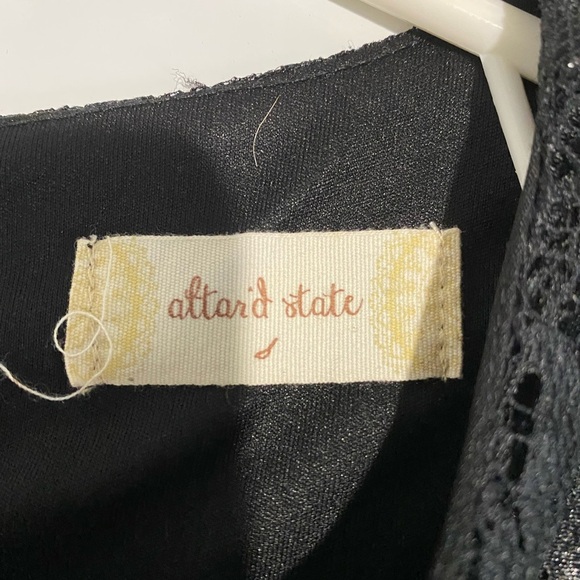 Altard State Black lace‎ Dress - Picture 1 of 3